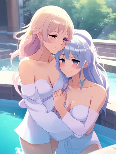 AI-generated anime image