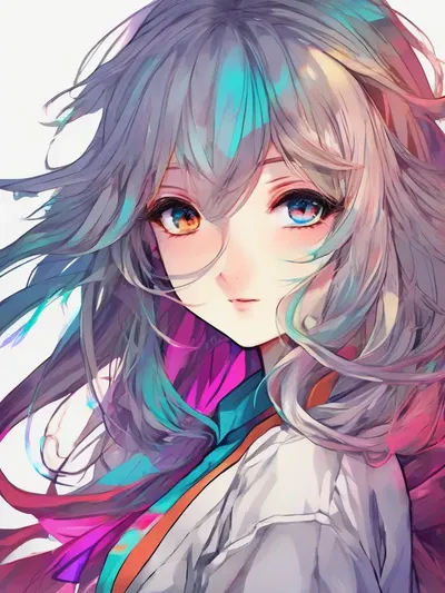 AI-generated anime image