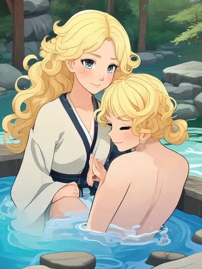 AI-generated anime image