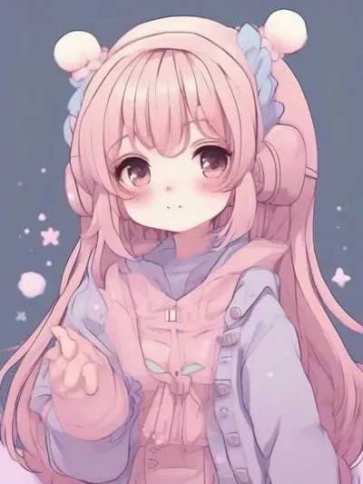 AI-generated anime image