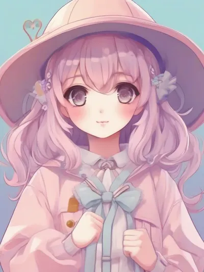 AI-generated anime image