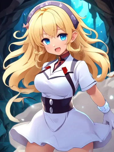 AI-generated anime image