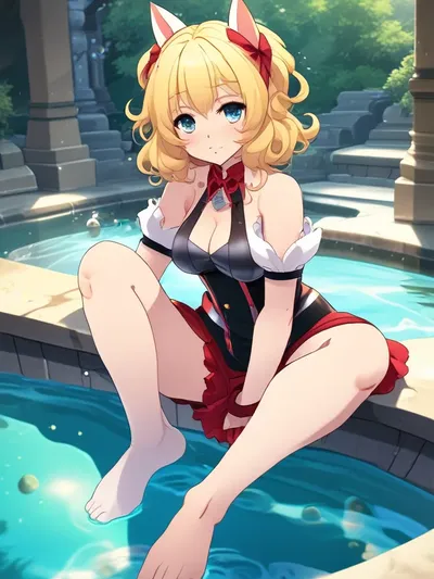 AI-generated anime image