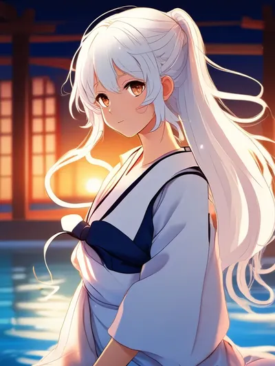 AI-generated anime image