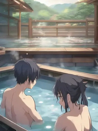 AI-generated anime image