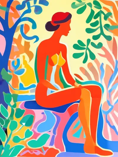 AI-generated artistic image