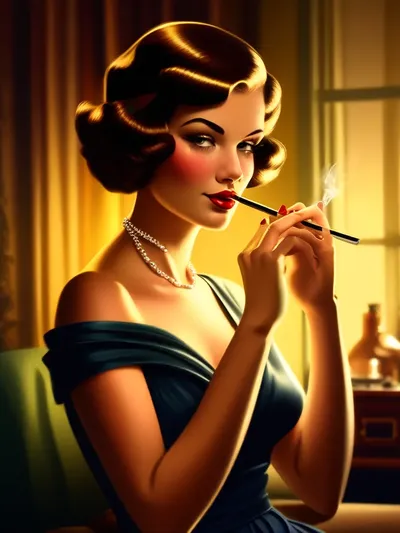 AI-generated artistic image