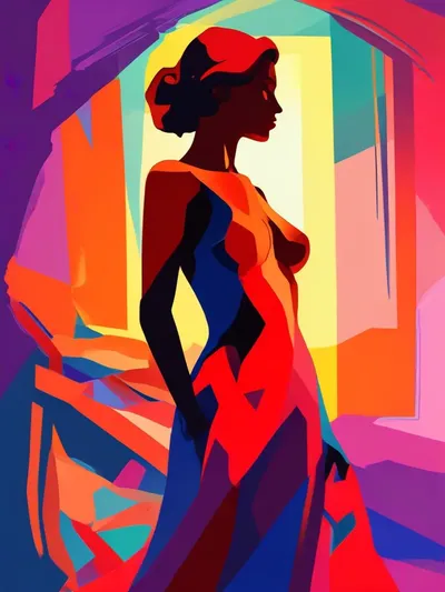 AI-generated artistic image