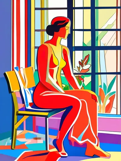 AI-generated artistic image