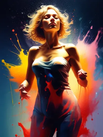 AI-generated artistic image