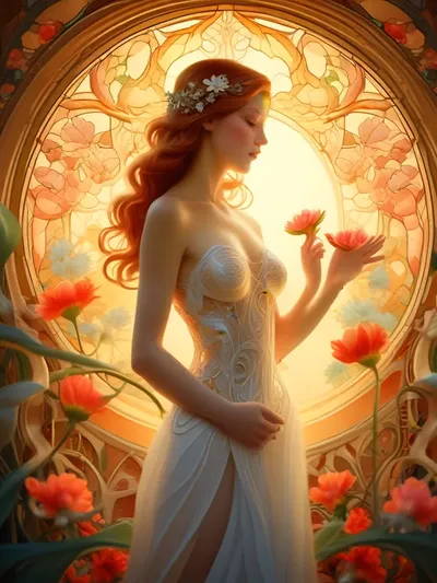 AI-generated artistic image