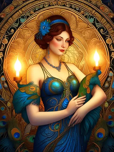 AI-generated artistic image