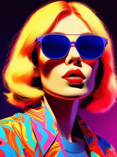 AI-generated artistic image