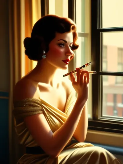 AI-generated artistic image