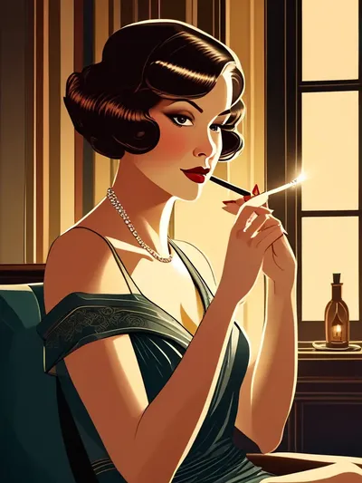 AI-generated artistic image