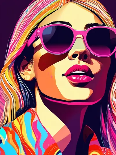 AI-generated artistic image