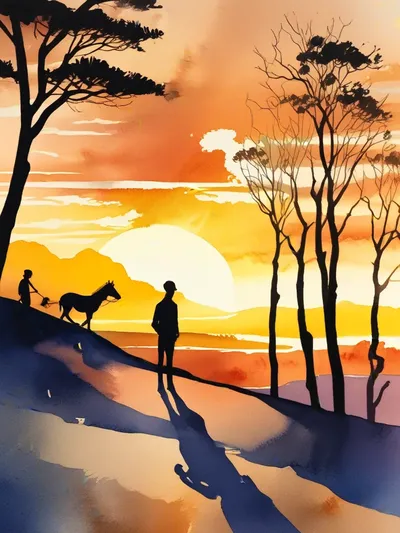 AI-generated artistic image