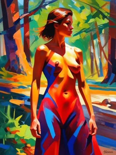 AI-generated artistic image