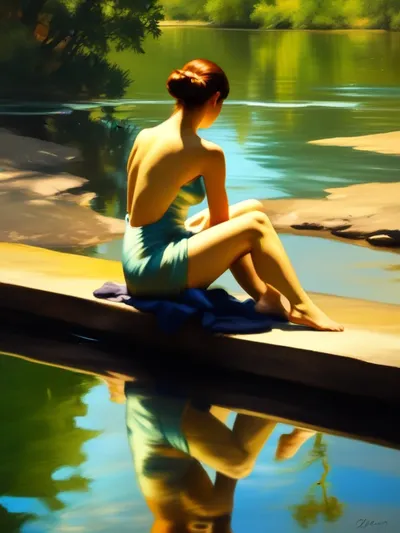 AI-generated artistic image