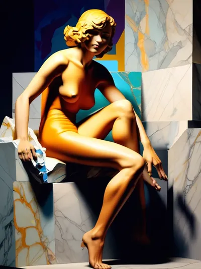 AI-generated artistic image