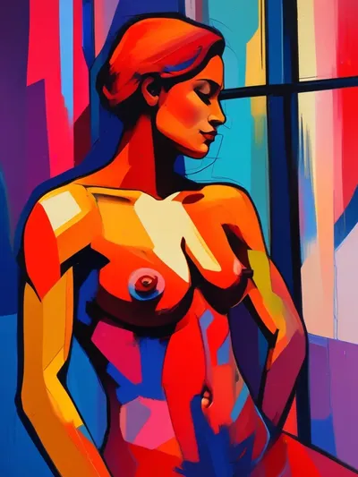 AI-generated artistic image