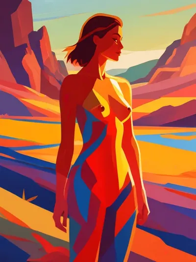 AI-generated artistic image