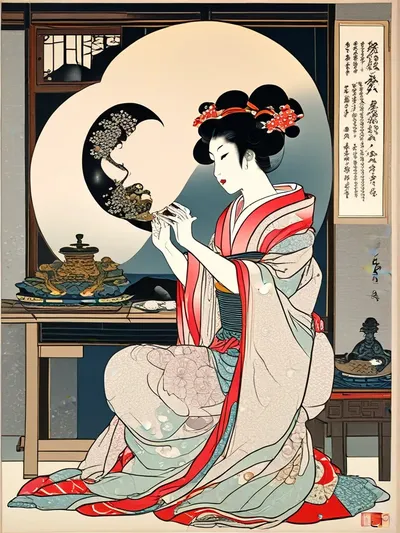 AI-generated artistic image