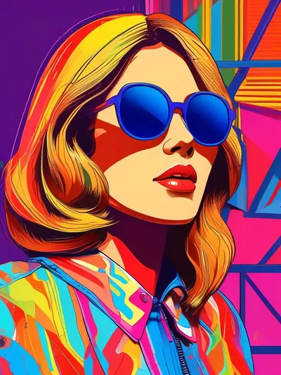 AI-generated artistic image