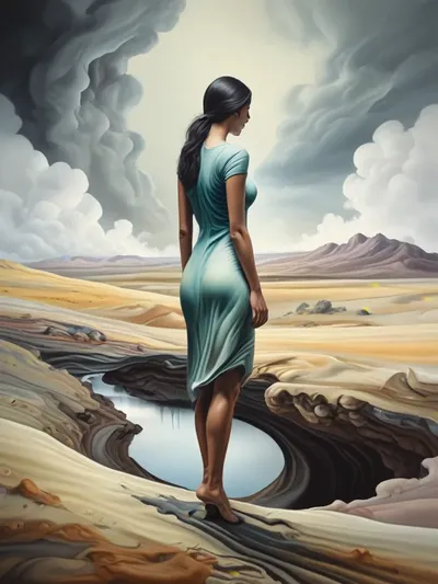 AI-generated artistic image