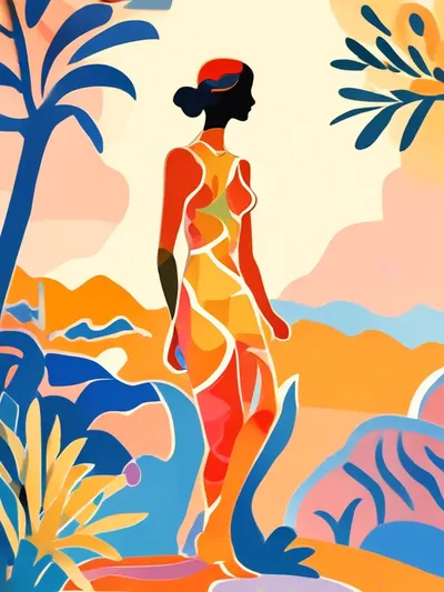 AI-generated artistic image