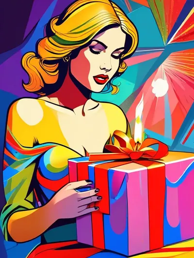 AI-generated artistic image