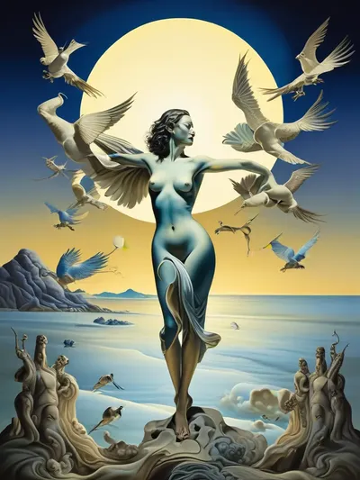 AI-generated artistic image