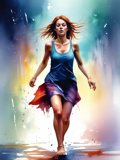 AI-generated artistic image