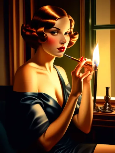 AI-generated artistic image