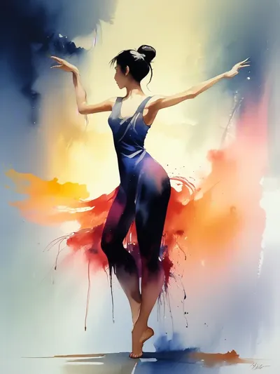 AI-generated artistic image