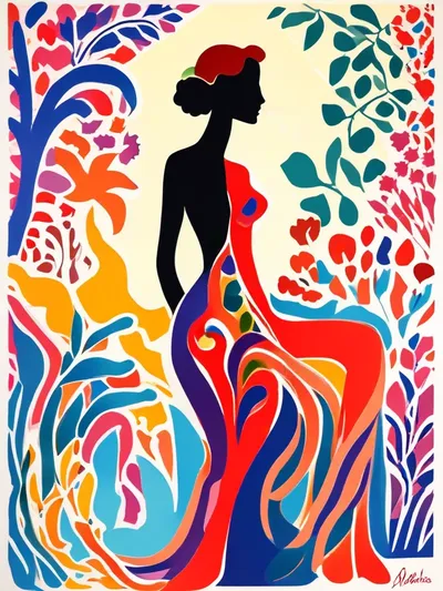 AI-generated artistic image