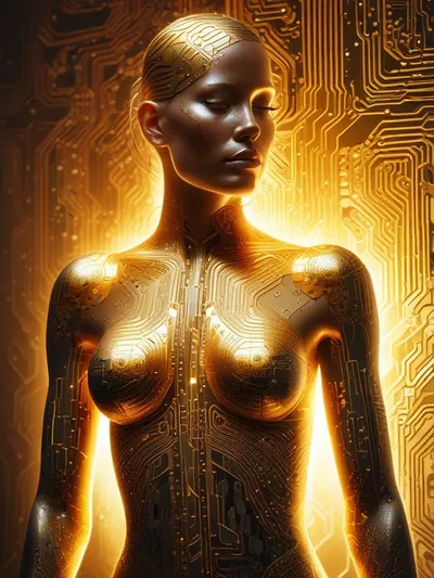 AI-generated artistic image