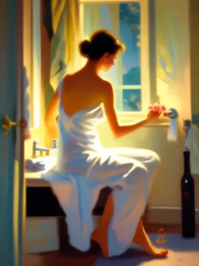 AI-generated artistic image