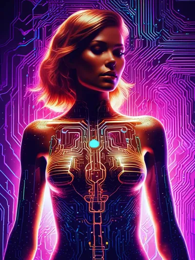 AI-generated artistic image