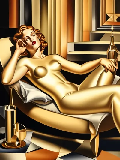 AI-generated artistic image