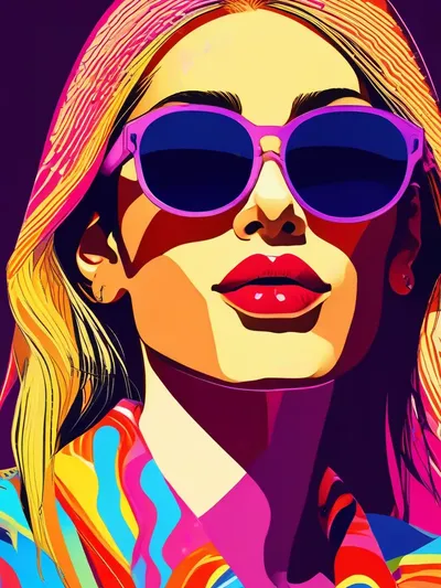 AI-generated artistic image