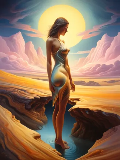 AI-generated artistic image