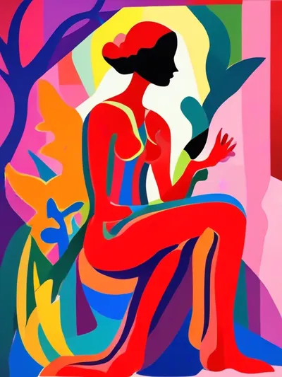 AI-generated artistic image