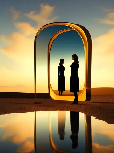 AI-generated artistic image