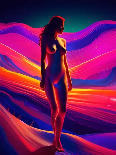 AI-generated artistic image