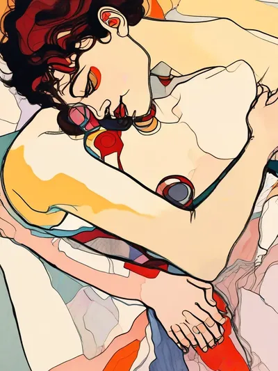 AI-generated artistic image