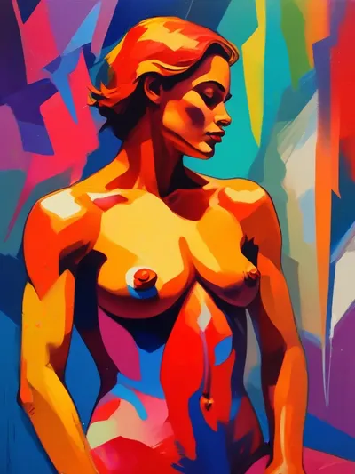 AI-generated artistic image