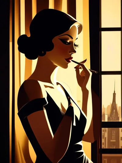 AI-generated artistic image