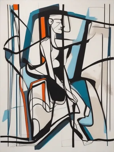 AI-generated artistic image