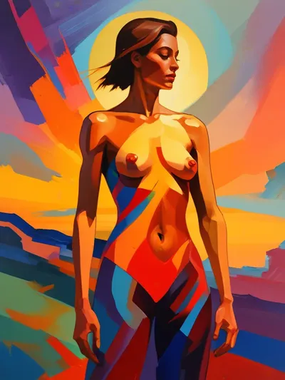 AI-generated artistic image